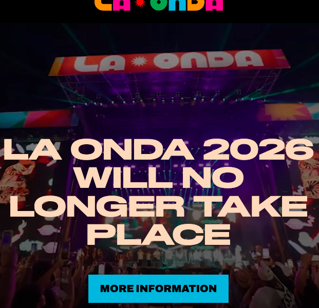 screenshot of La Onda website