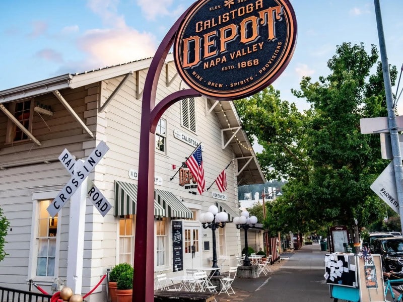 The Calistoga Depot, located at 1458 Lincoln Ave., Calistoga, has temporarily closed as of March 9.