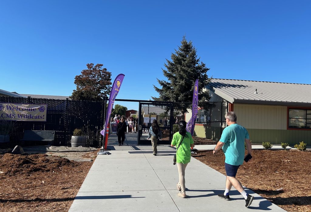 Thursday Aug. 14 was Back-to-School night at American Canyon Middle School. Kerana Todorov photo